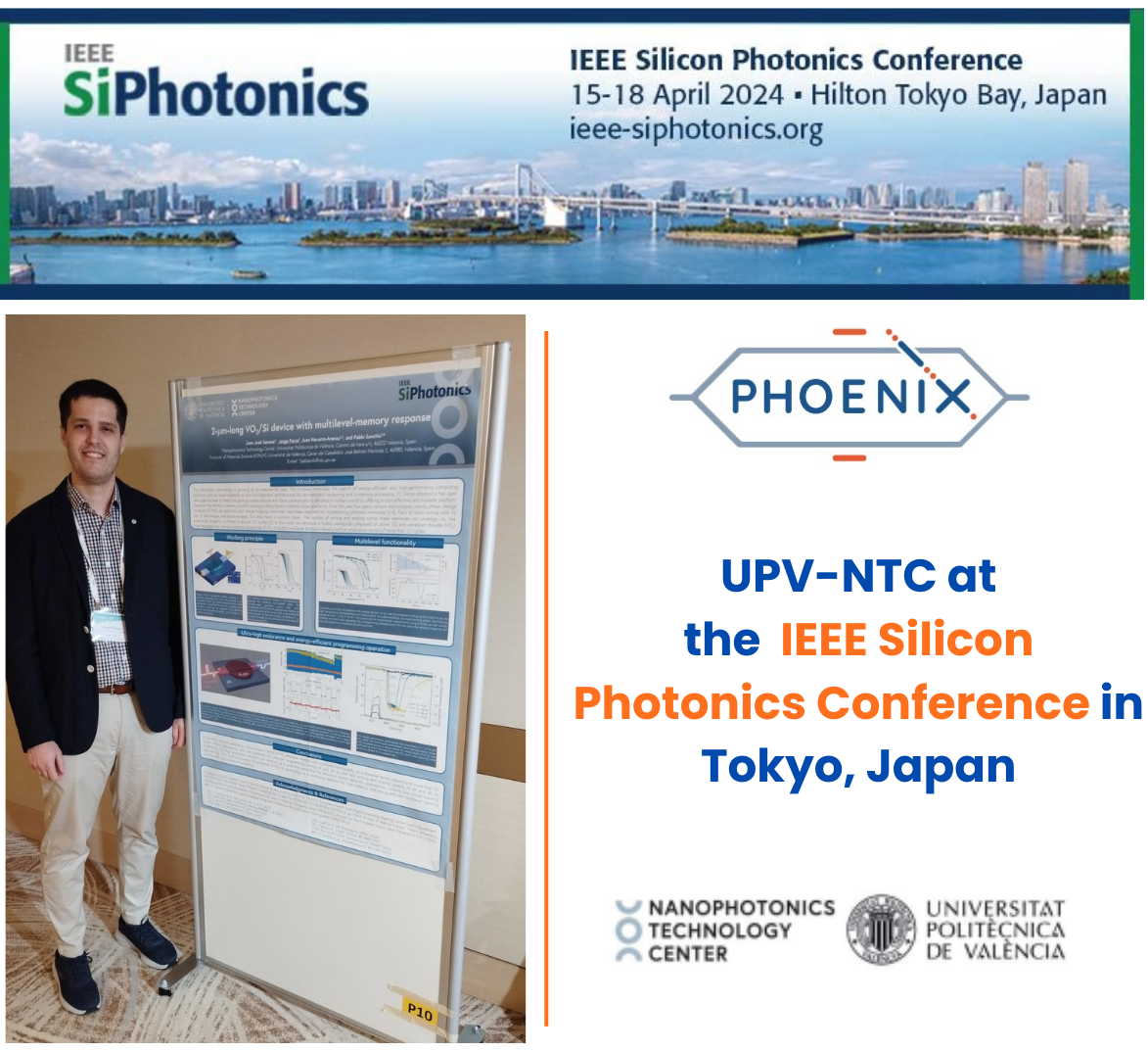 UPVNTC at the IEEE Silicon Photonics Conference 2024 ,Tokyo, Japan